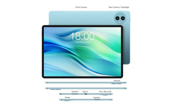 TECLAST ������� P50 11" 6��, 128��, LTE, 8000������, Android, ��������� 6940709686829 - �������� 12