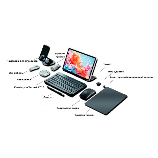 ������� Teclast P30T KIT 10,1" 4��, 128��, 6000����, Android, ����� 6940709686867 - �������� 2