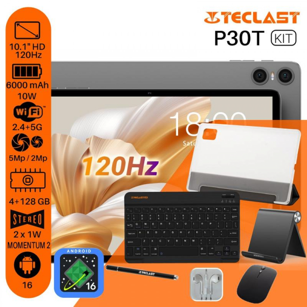 ������� Teclast P30T KIT 10,1" 4��, 128��, 6000����, Android, ����� 6940709688342 - �������� 1