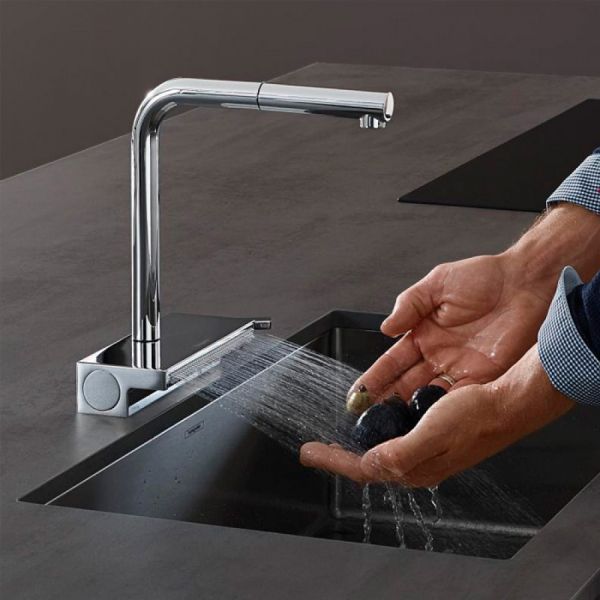 ������� ��� ����� Hansgrohe Aquno Select M81, ����.������ - 210��, ����������, ��������, 1 �����, ���� 73836000 - �������� 2