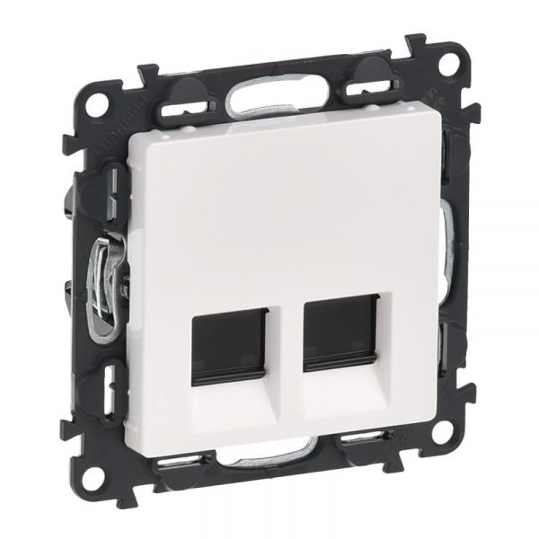 ������� �������������� 2�RJ45 ���. 6 UTP Legrand Valena LIFE, ����� 753443 - �������� 1