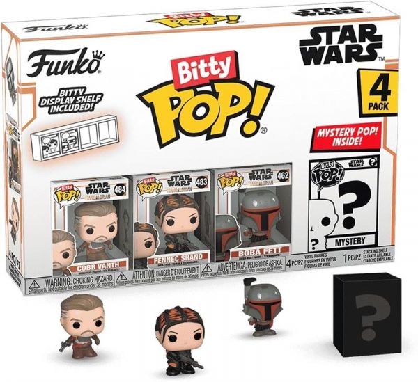 ���� ������������ Funko POP (Bitty): Mandalorian 4PK - Marshal 75453 - �������� 1