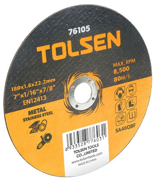 ���� �������� Tolsen �� �������, 125�1.0�22.2�� 76133T - �������� 1