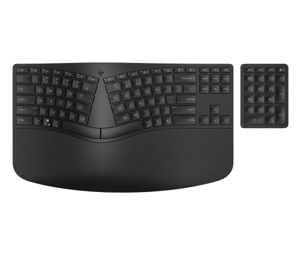 ���������� HP 960 BLK Ergonomic split-zone black (7E755AA) - �������� 1