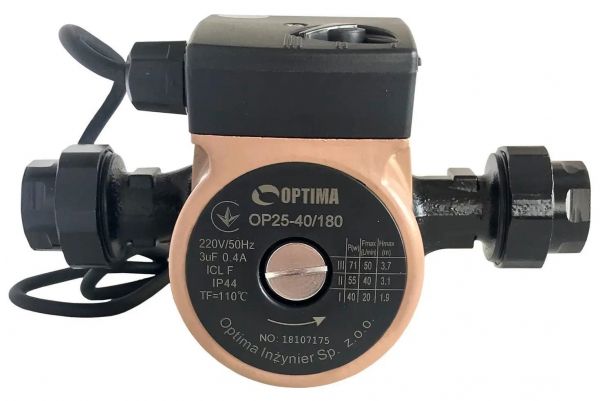 ����� �������������� Optima OP25-40-180, G 1 1/4", 10 ���, 180��, 71��, 230� 8120 - �������� 1