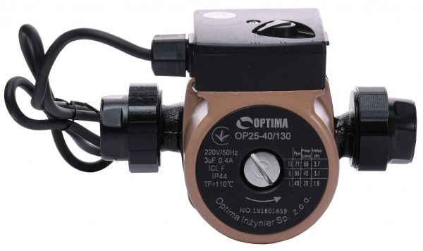 ����� �������������� Optima OP25-40-130, G 1 1/4", 10 ���, 130��, 71��, 230� 8365 - �������� 1