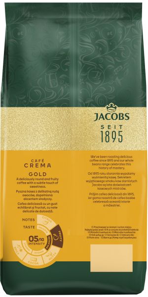 ���� Jacobs� ����� Crema Gold, 1000��, ����� �������/������� 8711000539217 - �������� 3