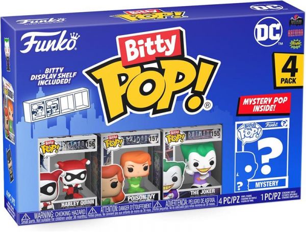 Funko ���� ������������ Funko POP (Bitty): DC - Harley Quinn 4pk 889698713139 - �������� 1