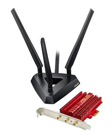 WiFi-������� ASUS PCE-AC68 AC1900 PCI Express 90IG00R0-BM0G00 - �������� 1