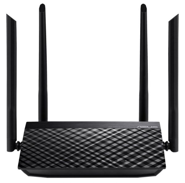 ������������� ASUS RT-AC1200 v2 AC1200, 4xFE LAN, 1xFE WAN 90IG0550-BM3400 - �������� 1