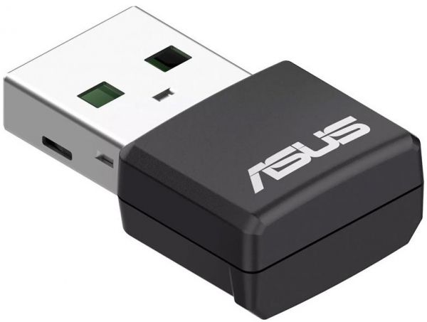 WiFi-������� ASUS USB-AX55 nano AX1800 USB 3.0 WPA3 MU-MIMO OFDMA 90IG06X0-MO0B00 - �������� 1