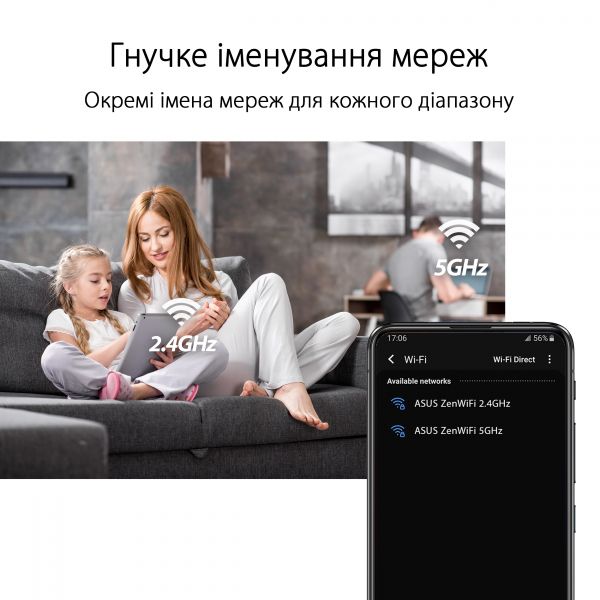 Wi-Fi Mesh  Asus ZenWiFi XD4 Plus 2pk White (90IG07M0-MO3C20) -  10