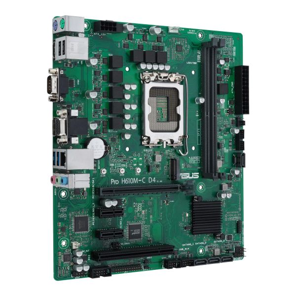 c  ASUS PRO H610M-C D4-CSM (Intel H610 Socket 1700 DDR4) -  3