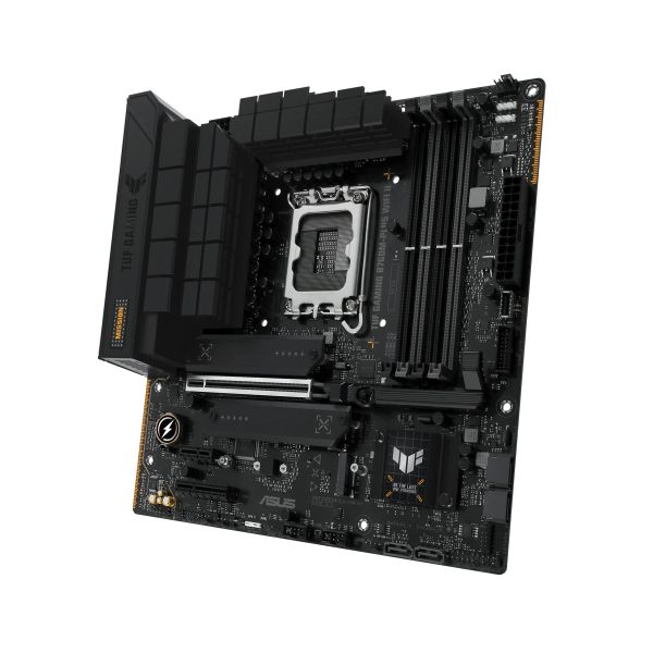 ASUS �������c��� ����� TUF GAMING B760M-PLUS WIFI II s1700 B760 4xDDR5 M.2 HDMI DP Wi-Fi BT mATX 90MB1HE0-M0EAY0 - �������� 4