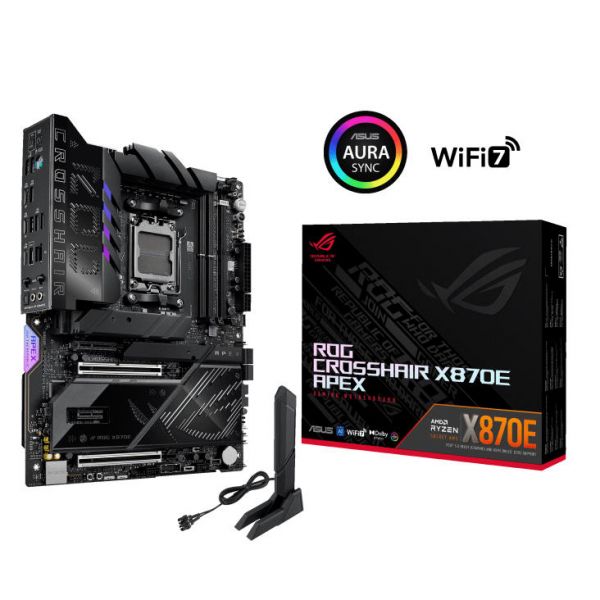 �������c��� ����� ASUS ROG CROSSHAIR X870E APEX sAM5 X870E 4xDDR5 M.2 USB Type-C WiFi BT ATX 90MB1KR0-M0EAY0 - �������� 15