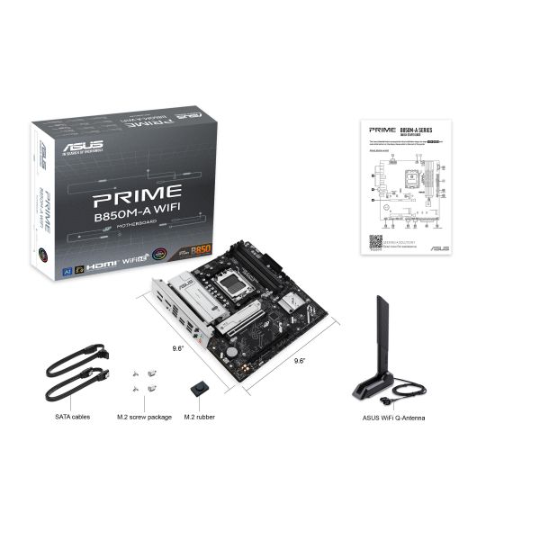 c  Asus Prime B850M-A WIFI (sAM5, B850, DDR5) -  2