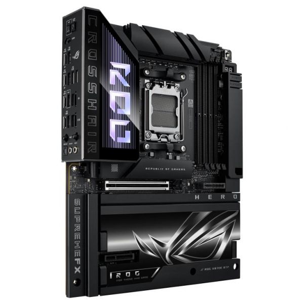 �������c��� ����� ASUS ROG CROSSHAIR X870E HERO BTF sAM5 X870E 4xDDR5 M.2 HDMI WiFi BT ATX ��������� ���������� ���'��� 90MB1MX0-M0EAY0 - �������� 1