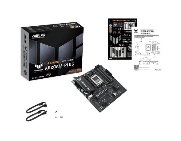 c  ASUS TUF GAMING A620AM-PLUS sAM5 A620 4xDDR5 HDMI DP mATX 90MB1N30-M0EAY0 -  2