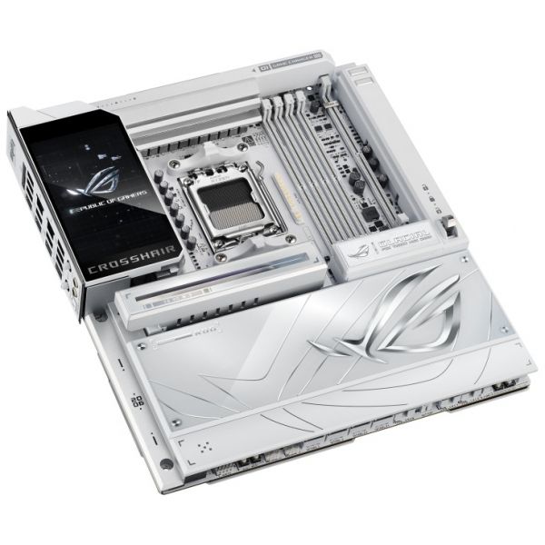 �������c��� ����� ASUS ROG CROSSHAIR X870E GLACIAL sAM5 X870E 4xDDR5 M.2 USB Type-C Wi-Fi BT E-ATX ���� 90MB1NQ0-M0EAY0 - �������� 8