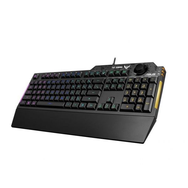 ���������� ASUS TUF Gaming K1 RGB USB Black (90MP01X0-BKMA00) - �������� 1