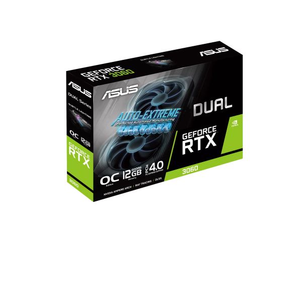 ³ ASUS GeForce RTX 3060 12GB GDDR6 DUAL OC V2 DUAL-RTX3060-O12G-V2 90YV0GB2-M0NA10 -  16