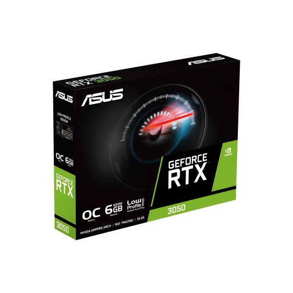 ASUS ³�������� GeForce RTX 3050 6GB GDDR6 OC low profile RTX3050-O6G-LP-BRK 90YV0KQ0-M0NA00 - �������� 7