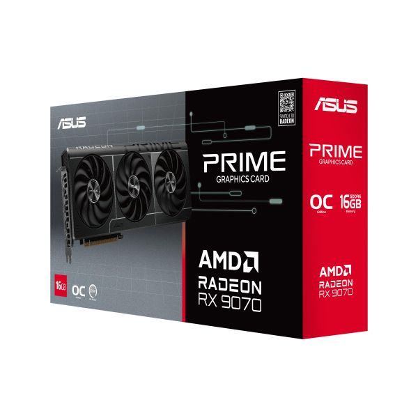  ASUS Radeon RX 9070 16GB GDDR6 OC PRIME-RX9070-O16G 90YV0LI1-M0NA00 -  12