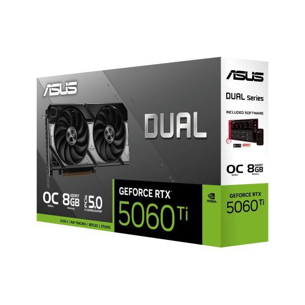 ���������� ASUS GeForce RTX 5060 Ti 8 GB GDDR7 OC DUAL-RTX5060TI-O8G 90YV0MP2-M0NA00 - �������� 9