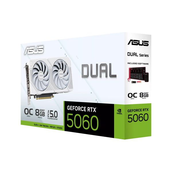 ³�������� ASUS NVIDIA DUAL-RTX5060-O8G-WHITE DUAL-RTX5060-O8G-WHITE - �������� 14