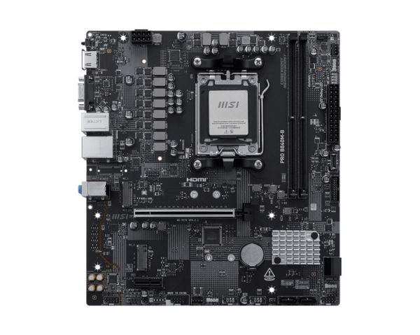 �������c��� ����� MSI PRO B840M-B sAM5 B840 2xDDR5 M.2 HDMI DSub mATX 911-7E76-002 - �������� 1