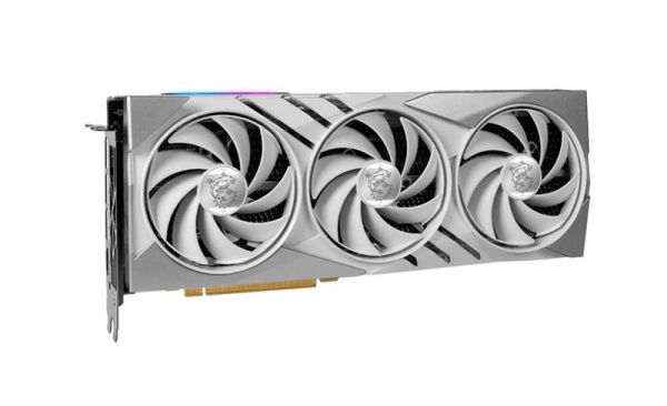  MSI GeForce RTX 4070 12GB GDDR6X GAMING X SLIM WHITE 912-V513-274 -  1