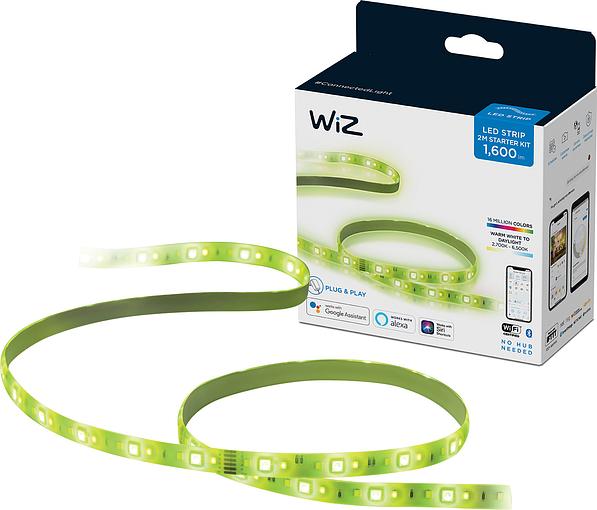     WiZ LEDStrip, 1600Lm, 2700-6500K, RGB, 2 , Wi-Fi 929002524801 -  1