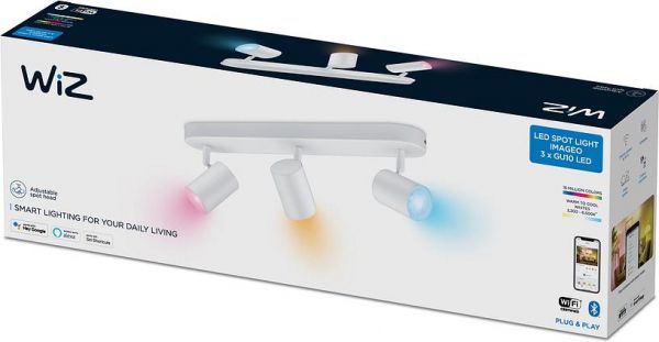 ���������� �������� ��������� ����� WiZ IMAGEO Spots, 3�5W, 2200-6500K, RGB, Wi-Fi, ����� 929002658901 - �������� 15