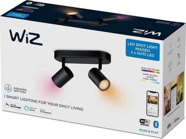 ���������� �������� ��������� ����� WiZ IMAGEO Spots, 2�5W, 2200-6500K, RGB, Wi-Fi, ������ 929002659101 - �������� 14