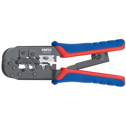 �������� ���������� KNIPEX, �������������������, RJ 11/12, RJ 45, 190��, 0.340��. 97-51-10 - �������� 1