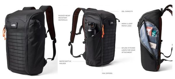 ������ UAG Civilian Backpack ��� ��������� �� 16" Black/Orange 984174114097 - �������� 1