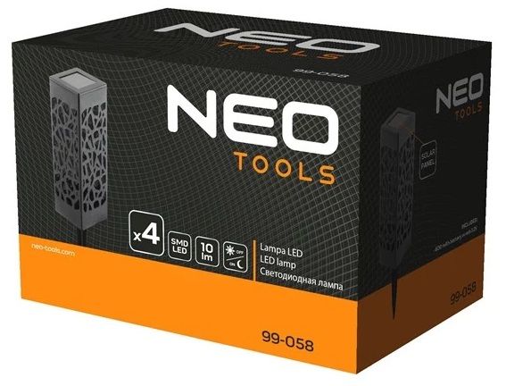 ���������� ������� Neo Tools, ������� �� ���������� �����, 10 �����, 0.3 ��, 600 ���, 3.7 Ni-MH, LED SMD, ������ �������, IP44, 4 ��. 99-058 - �������� 4