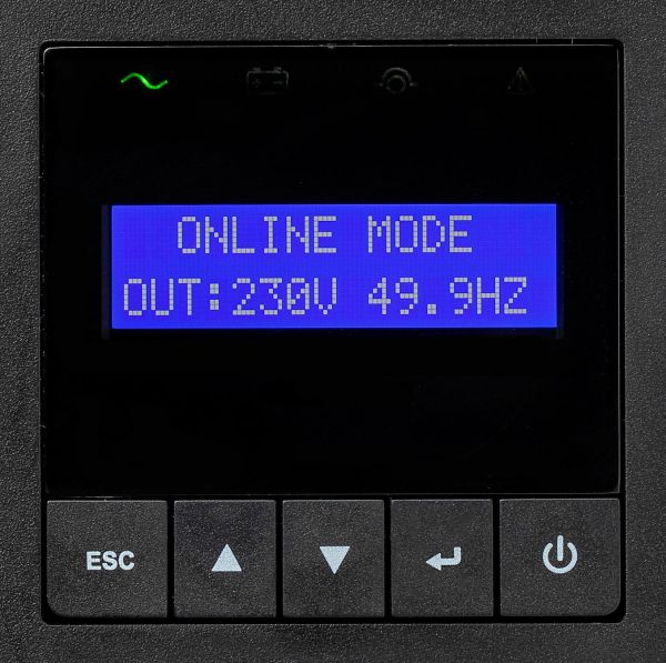 ��� Eaton 9E, 1000VA/900W, RM 2U, LCD, USB, RS232, 4xC13 9E1000IR - �������� 6