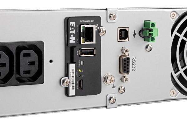 ��� Eaton 9E, 1000VA/900W, RM 2U, LCD, USB, RS232, 4xC13 9E1000IR - �������� 10