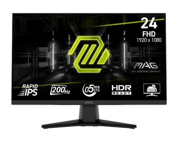 ������� MSI 23.8" MAG 242F HDMI, DP, Audio, IPS, 200Hz, 0.5ms, sRGB 115%, FreeSync 9S6-3BC51T-007 - �������� 1