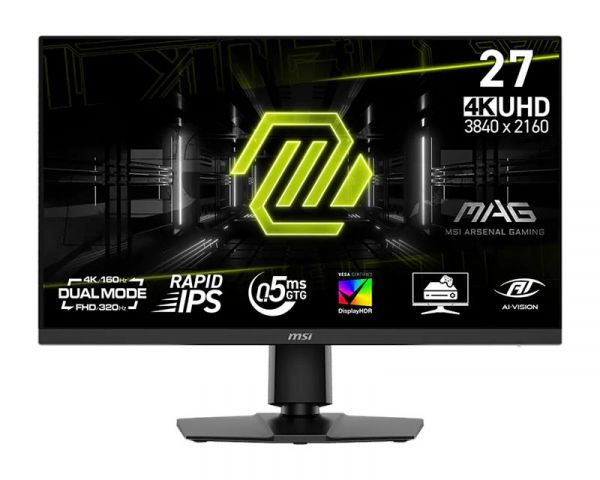 ������� MSI 27" MAG 272URDF-E16 2xHDMI, DP, 2xUSB, Audio, IPS, 3840x2160, 160Hz, 0.5ms, sRGB 131%, FreeSync, Pivot, HDR400 9S6-3CE79T-001 - �������� 1