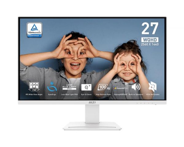 ������� MSI 27" PRO MP273QW-E2 2xHDMI, DP, MM, IPS, 2560x1440, 100Hz, 1ms, sRGB 118%, ����� 9S6-3PB69H-065 - �������� 1