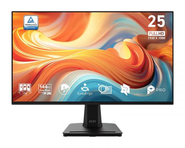 ������� MSI 24.5" PRO MP251 E14L D-Sub, HDMI, IPS, 144Hz, 1ms, sRGB 99%, AdaptiveSync 9S6-3PD2CM-049 - �������� 1