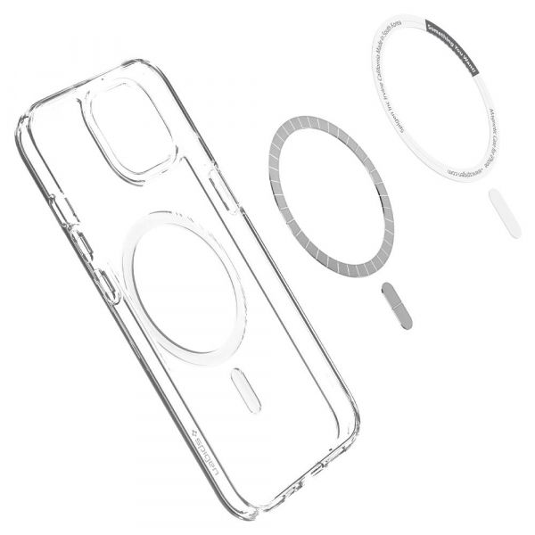  Spigen  Apple Iphone 13 Ultra Hybrid Mag Safe, White ACS03528 -  4