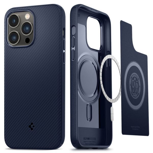 ����� Spigen ��� Apple Iphone 14 Pro Max Mag Armor MagFit, Navy Blue ACS04845 - �������� 5