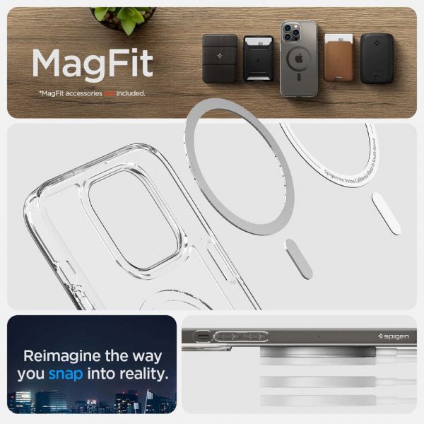  Spigen  Apple iPhone 14 Pro Ultra Hybrid MagFit, Carbon Fiber ACS04971 -  15