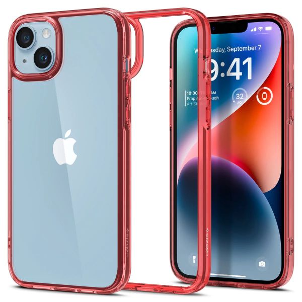����� Spigen ��� Apple Iphone 14 Ultra Hybrid, Red Crystal ACS05042 - �������� 2