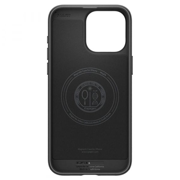 ����� Spigen ��� Apple iPhone 15 Pro Max Mag Armor MagFit, Matte Black ACS06597 - �������� 3