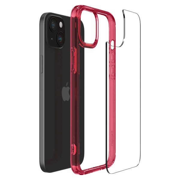  Spigen  Apple iPhone 15 Ultra Hybrid, Red Crystal ACS06794 -  5