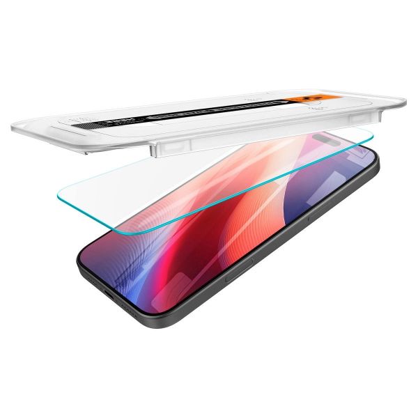 ������ Spigen ��� iPhone 16 Pro, Glas.tR EZ Fit, (2 Pack) AGL07928 - �������� 3